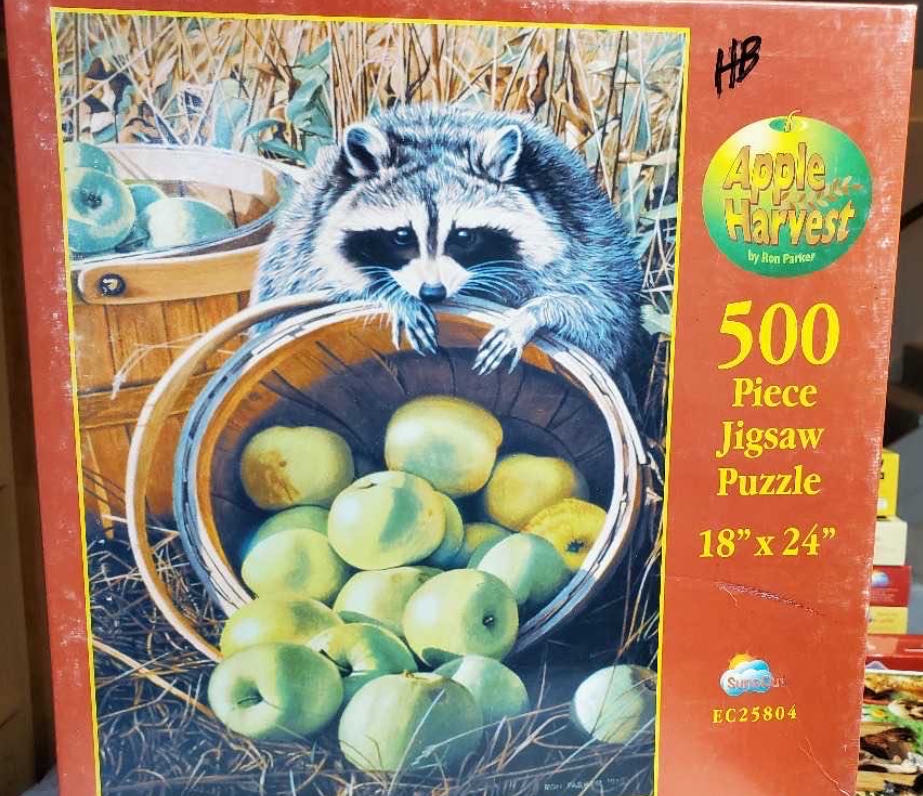 Apple Harvest - From Cheryl - SunsOut puzzle collectible - Main Image 2