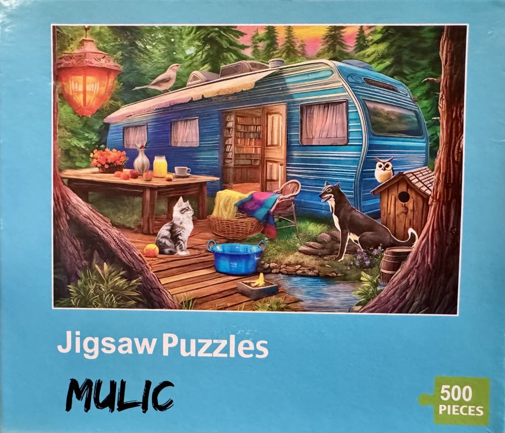 Woodland Caravan Camping - MULIC puzzle collectible - Main Image 2