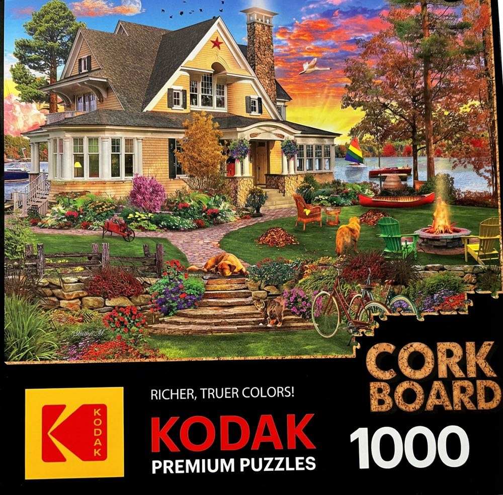 Lakeside Home - Kodak puzzle collectible [Barcode 4895145425803] - Main Image 2