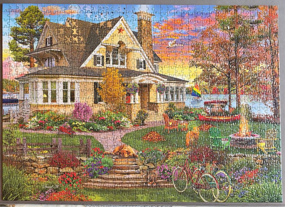 Lakeside Home - Kodak puzzle collectible [Barcode 4895145425803] - Main Image 3