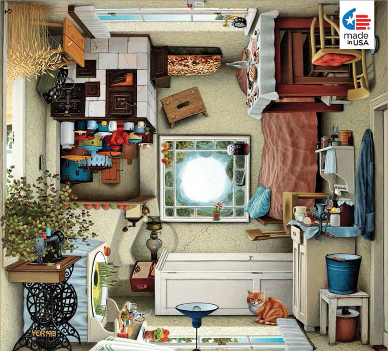Perspectives : Polish Cuisine - Ceaco puzzle collectible [Barcode 021081023818] - Main Image 2
