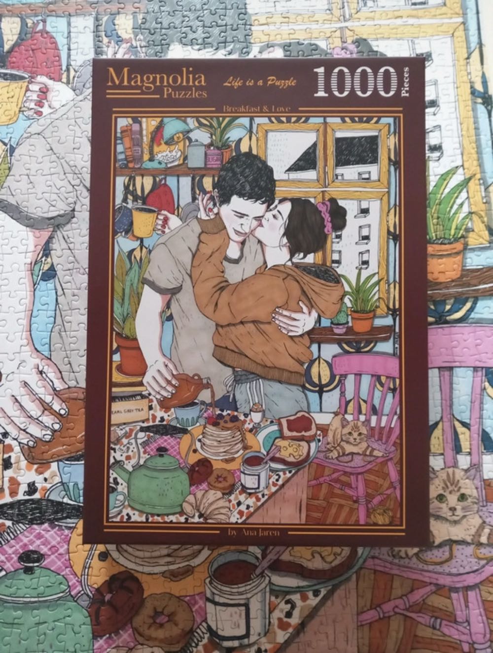 Breakfast And Love - Magnolia puzzle collectible [Barcode 8684595060711] - Main Image 4