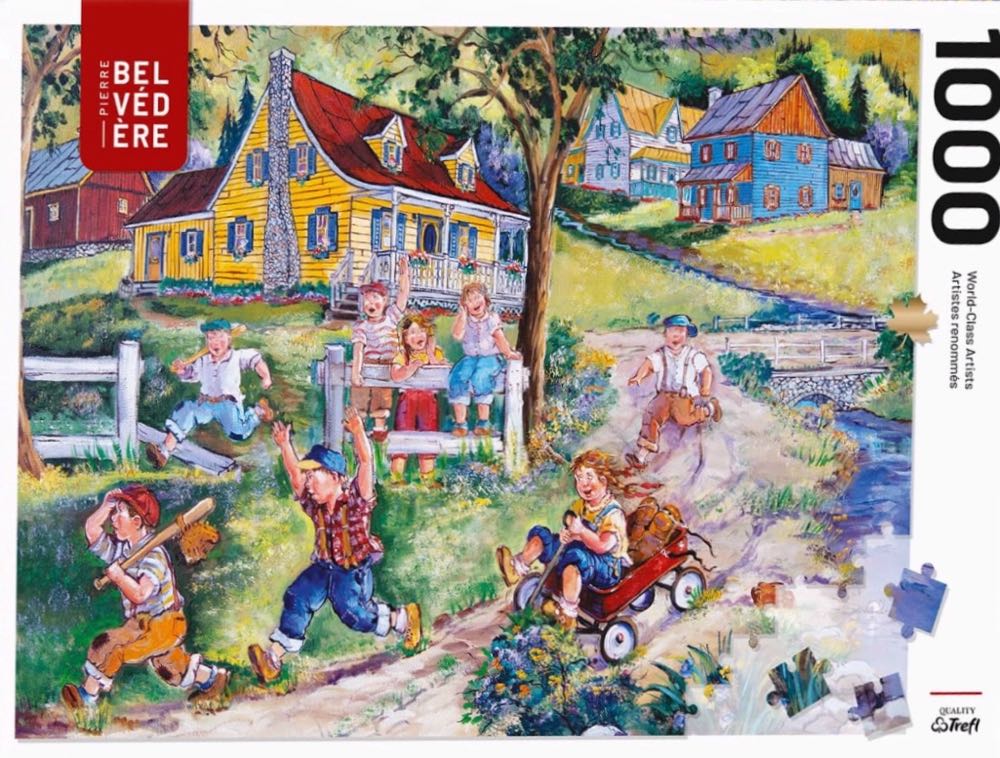 Running in the Fields - Belvedere puzzle collectible - Main Image 2