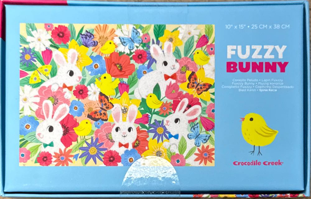 Fuzzy 100 Piece Bunny Creek Crocodile 100pc - Crocodile Creek puzzle collectible [Barcode 732396793012] - Main Image 3