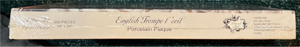 Porcelain Plaque-NEW - Laurel Ink puzzle collectible - Main Image 3