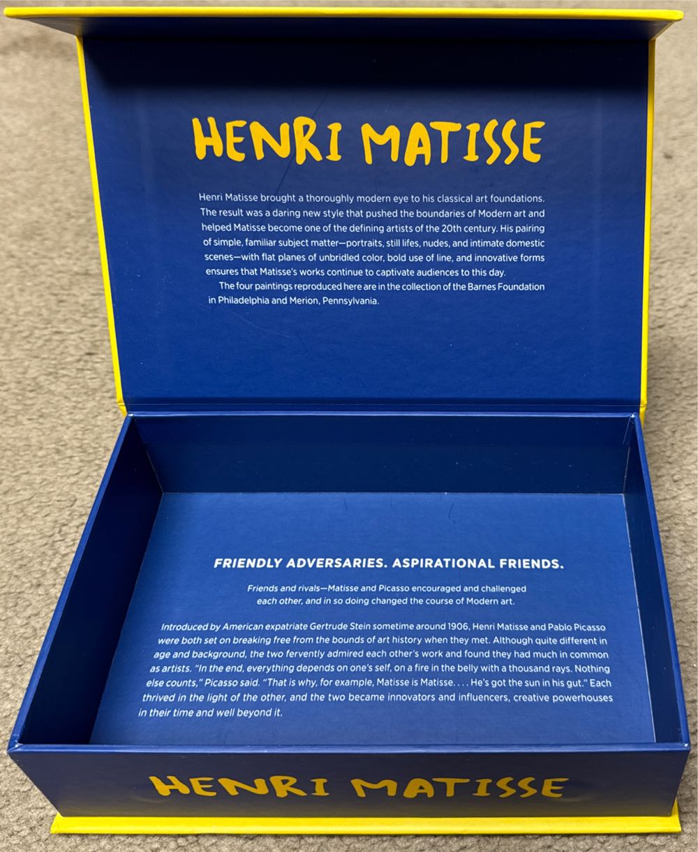 Henri Matisse Puzzle Set (No. JT002) - Pomegranate puzzle collectible [Barcode 9781087509327] - Main Image 4