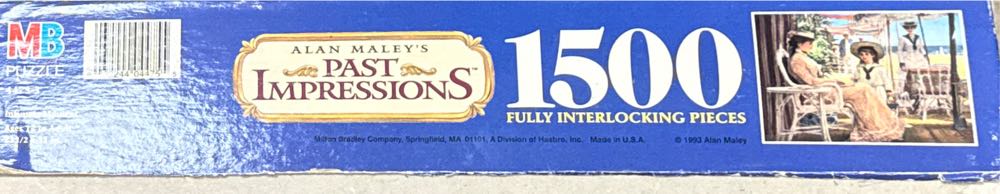 Intimate Moment - Milton Bradley (MB) puzzle collectible [Barcode 032244044755] - Main Image 2