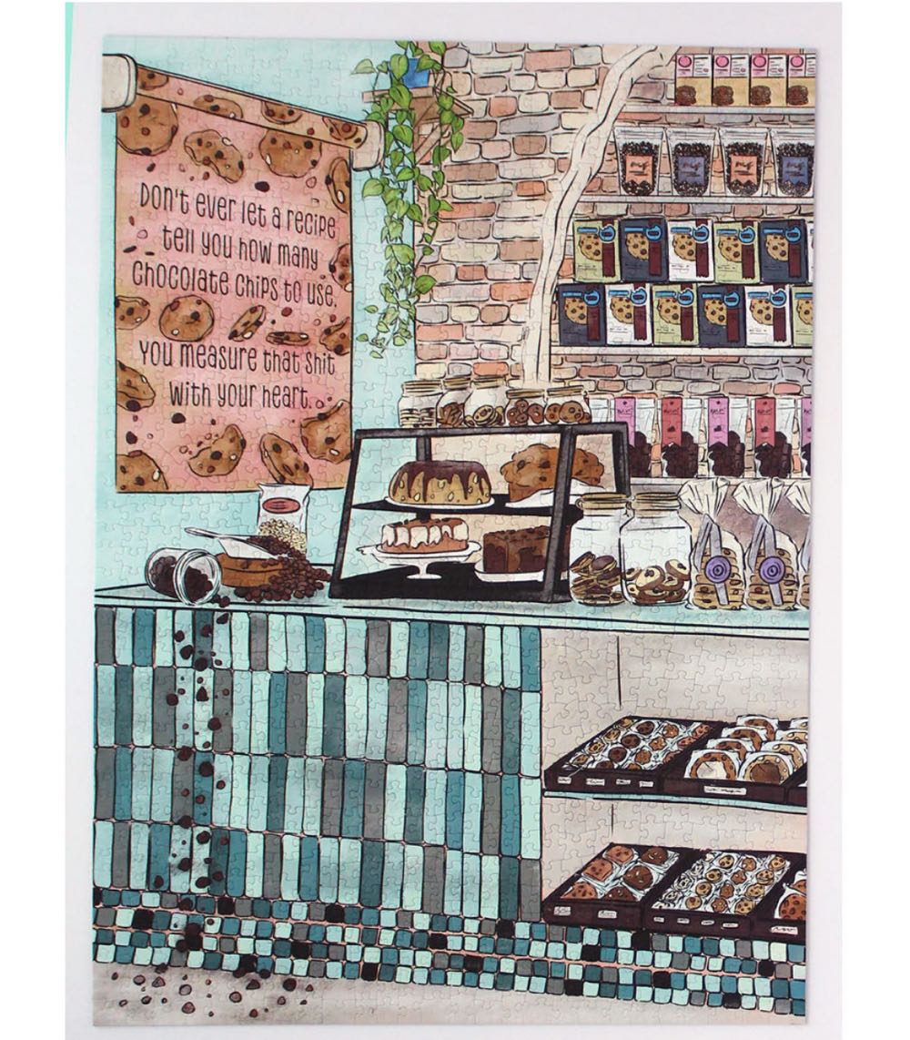 Jigsaw Puzzle: ”bengal Blue” By Vinita Karim