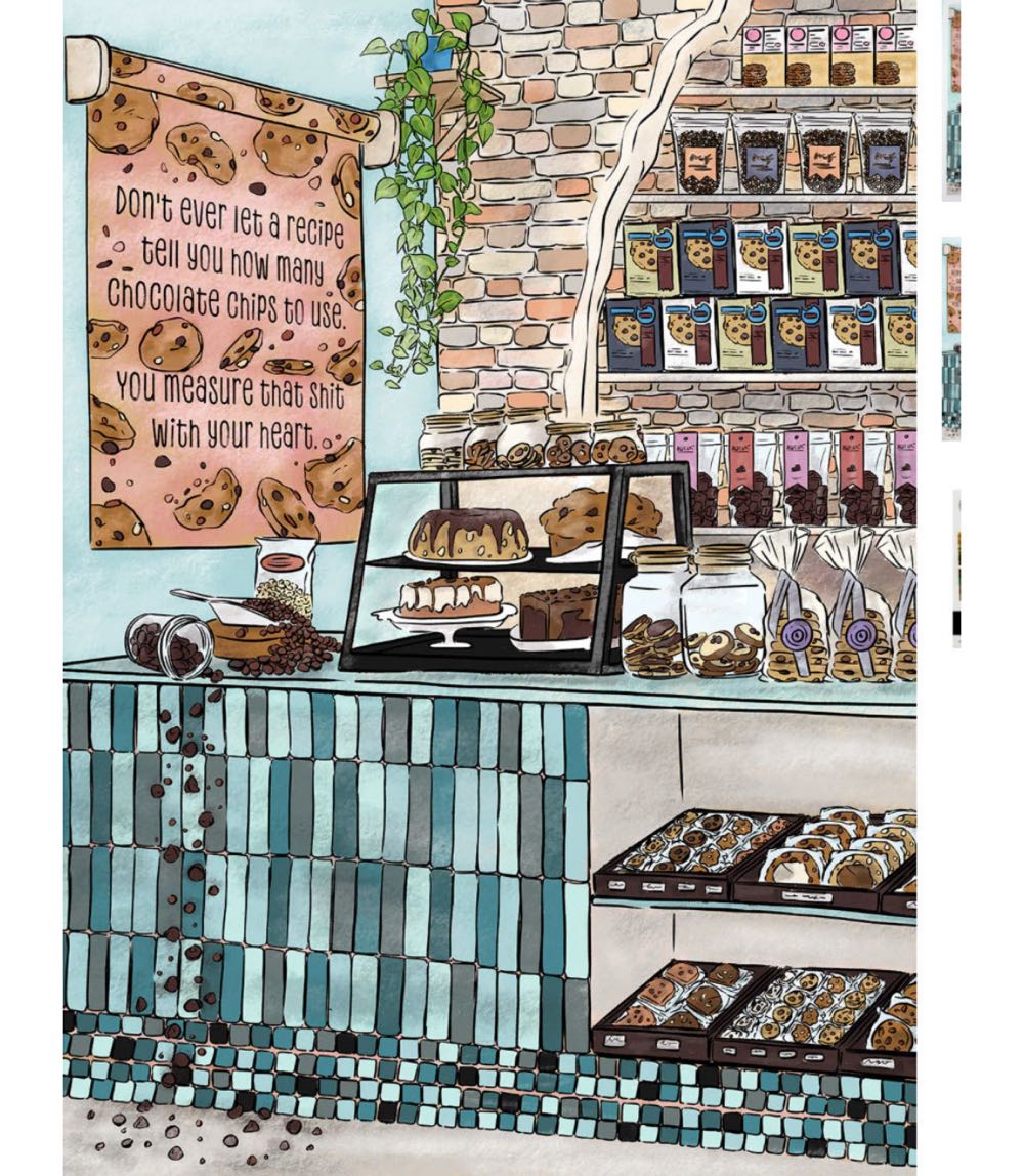 Don’t ever let a recipe tell you how many chocolate chips to use. - Ellembee puzzle collectible [Barcode 673324273070] - Main Image 2