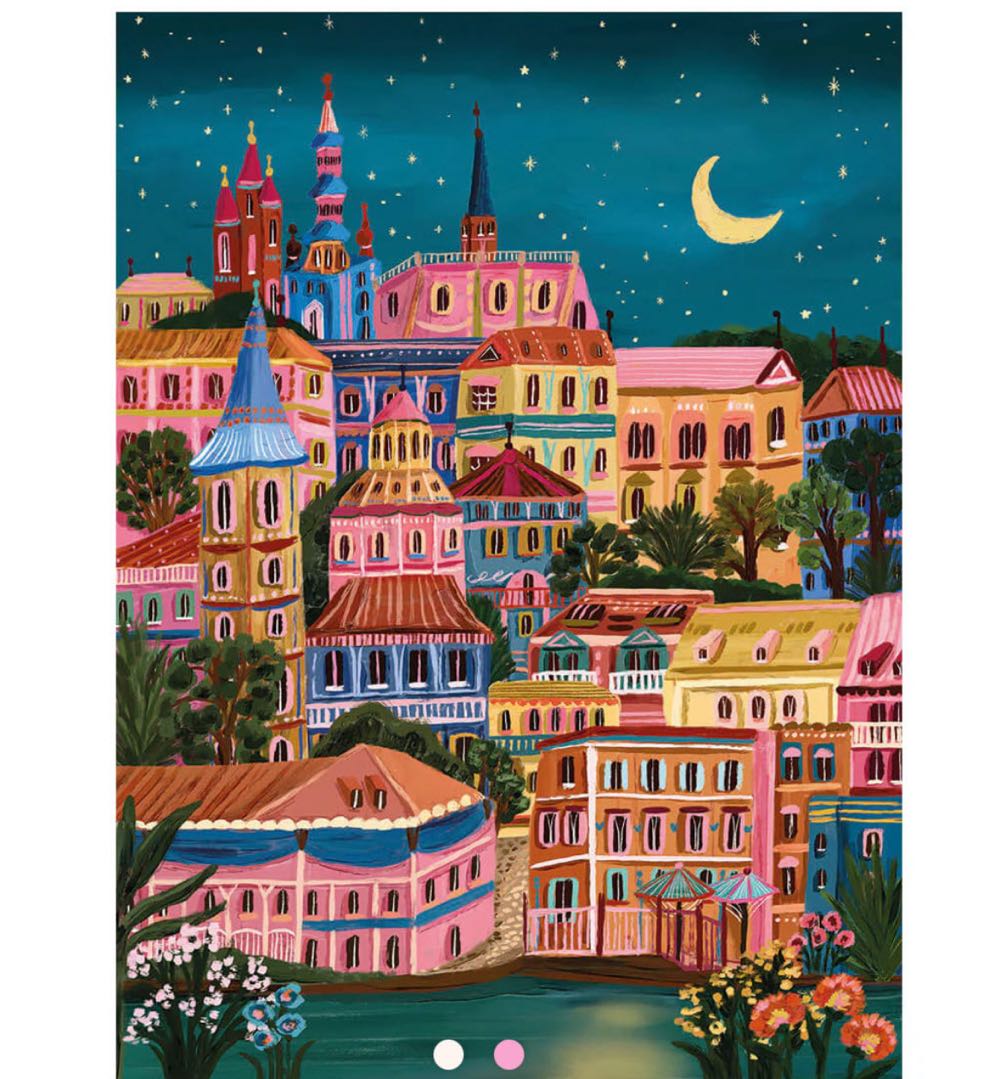 Evening In Prague - Puzzle Weekend puzzle collectible [Barcode 198715093667] - Main Image 2