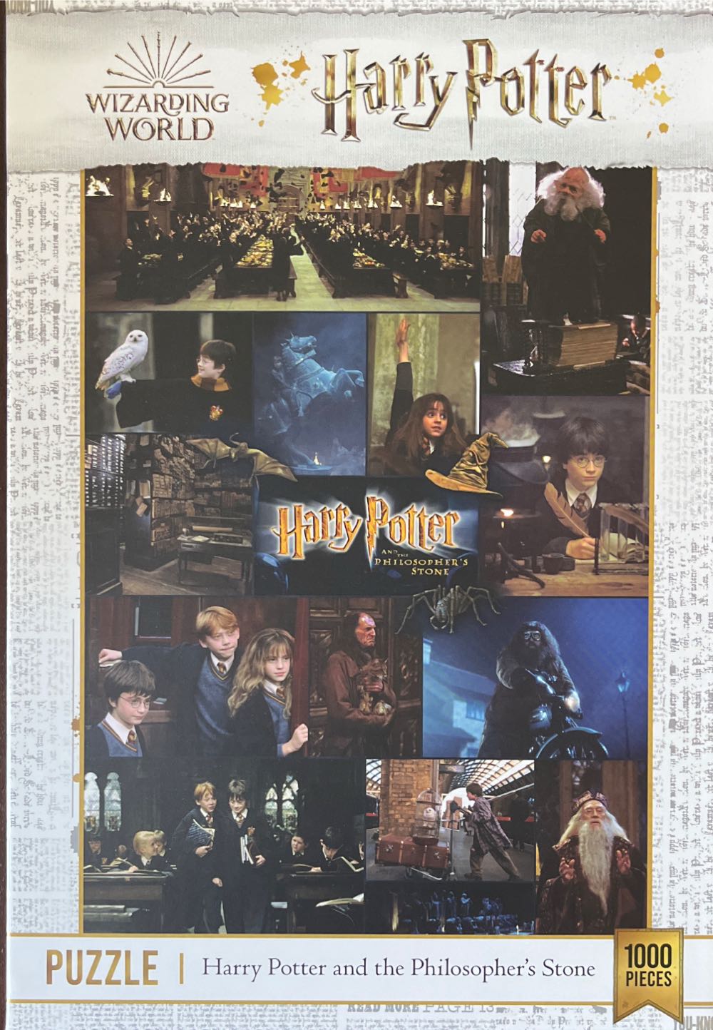 Harry Potter Og De Vises Sten Puslespil Brikker And The Stone Philosopher’s - Vennerød puzzle collectible [Barcode 7072611002776] - Main Image 2