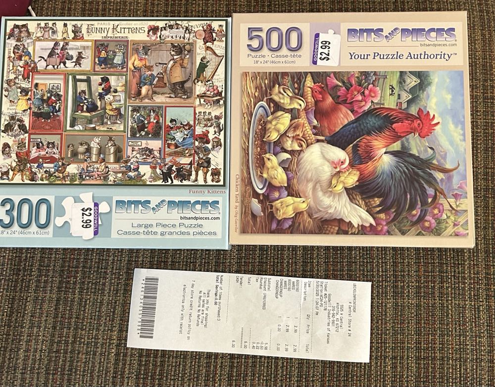 Funny kittens - Bits & Pieces puzzle collectible - Main Image 2