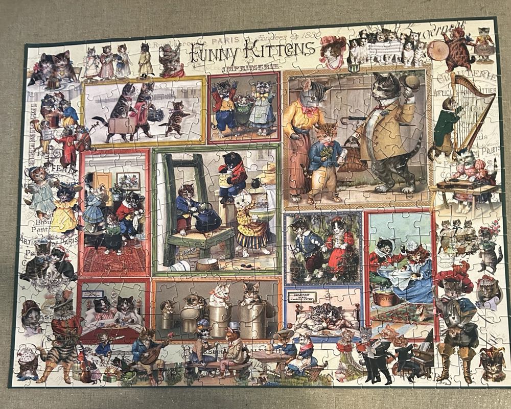 Funny kittens - Bits & Pieces puzzle collectible - Main Image 3