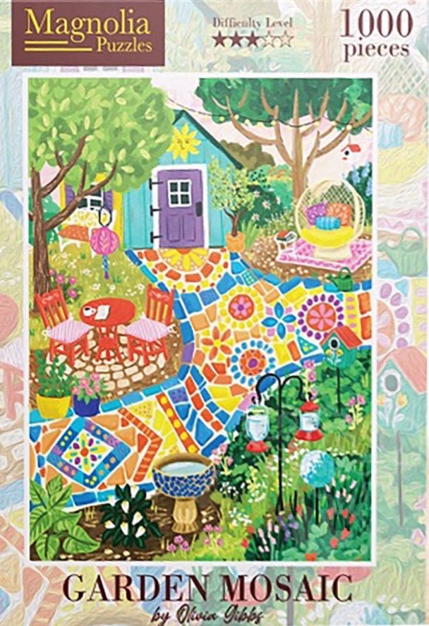 Puzzle Garden Mosaic - Magnolia puzzle collectible - Main Image 2