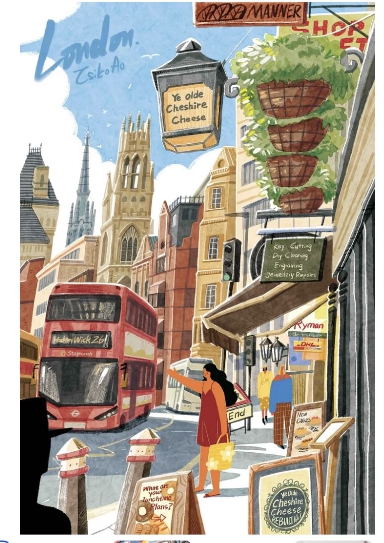 Walk In London  puzzle collectible - Main Image 2