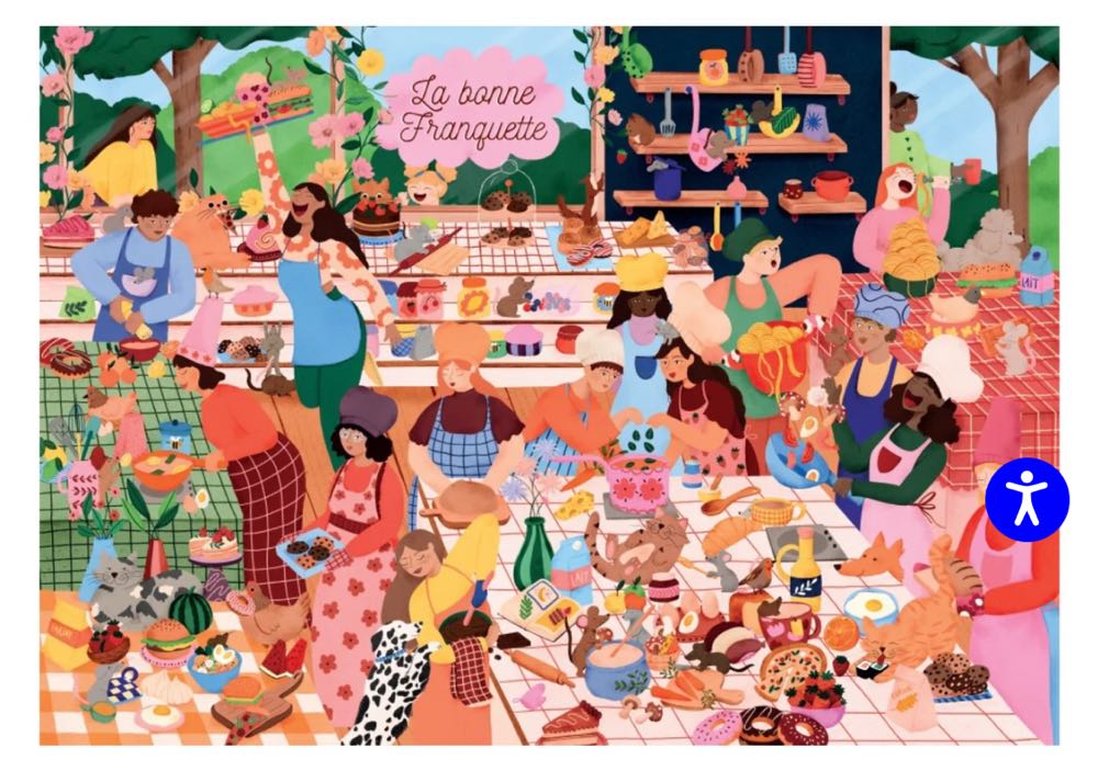 La Bonne Franquette - Trevell puzzle collectible - Main Image 2