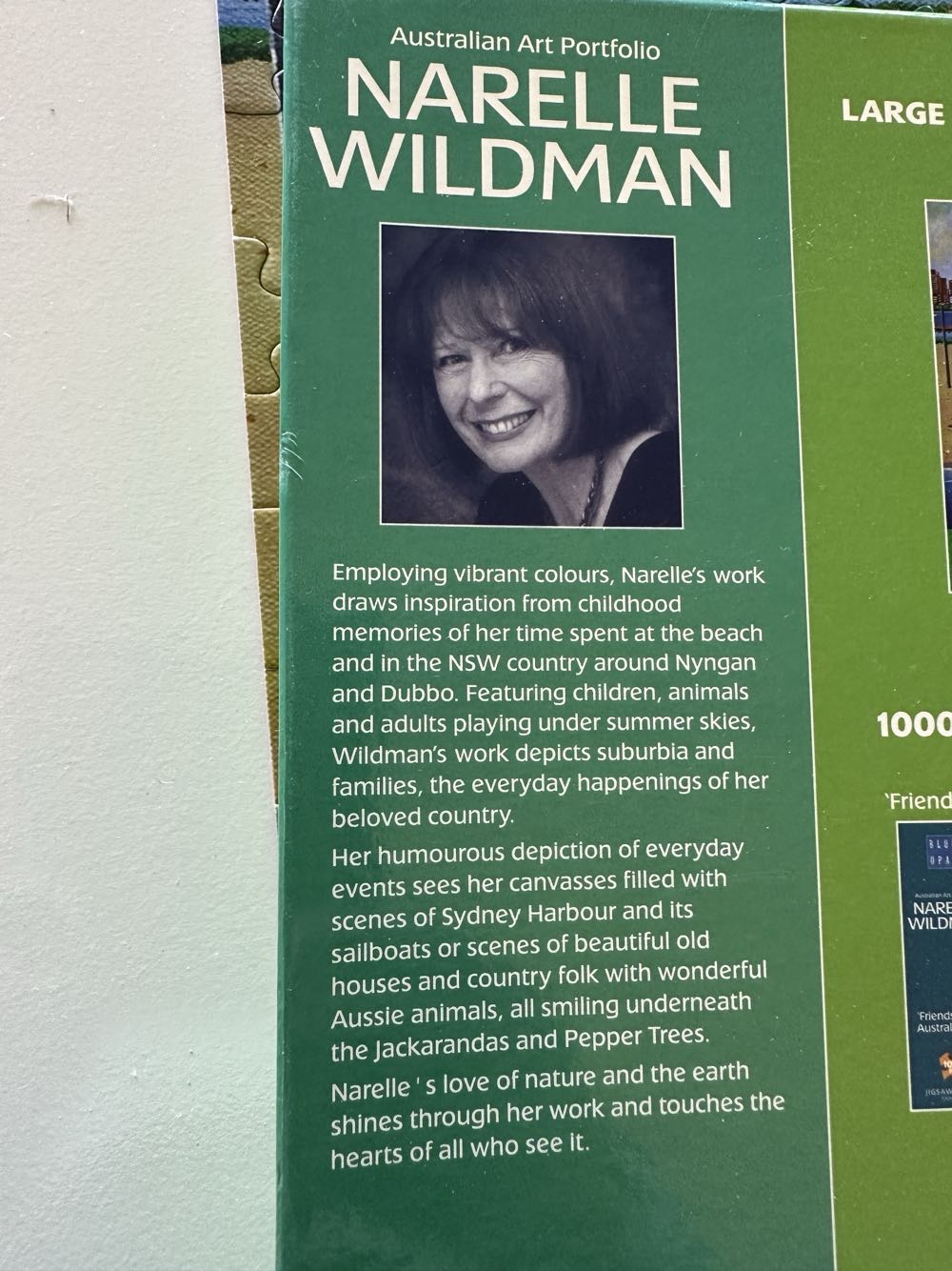 Beach Huts At Brighton - Blue Opal puzzle collectible [Barcode 633793014550] - Main Image 2