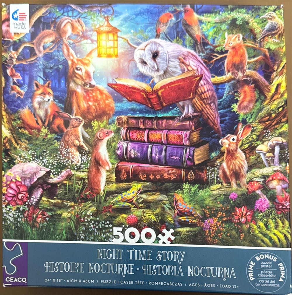 Rising Moon 500 Moon Clementoni