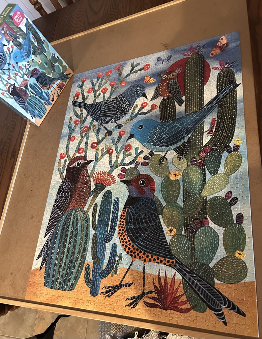 Desert Avian Friends - Galison puzzle collectible [Barcode 0735375305] - Main Image 2