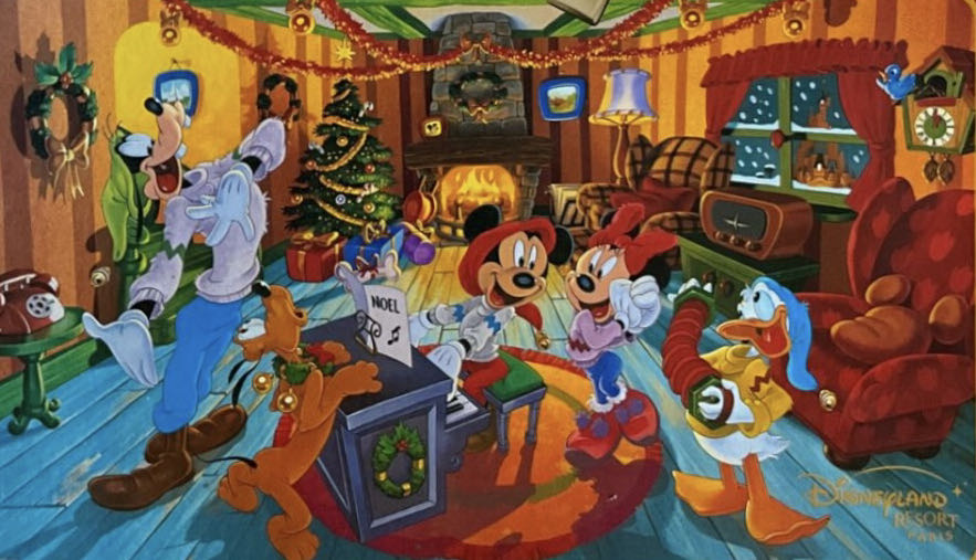 Disneyland Paris Merry Christmas - Clementoni puzzle collectible [Barcode 2075630030015] - Main Image 2
