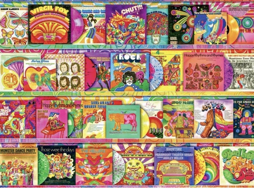 Retro Album Covers - Buffalo puzzle collectible [Barcode 079346127566] - Main Image 2