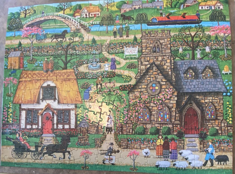 Flowers Of Faith - Bits & Pieces puzzle collectible [Barcode 192949081483] - Main Image 2