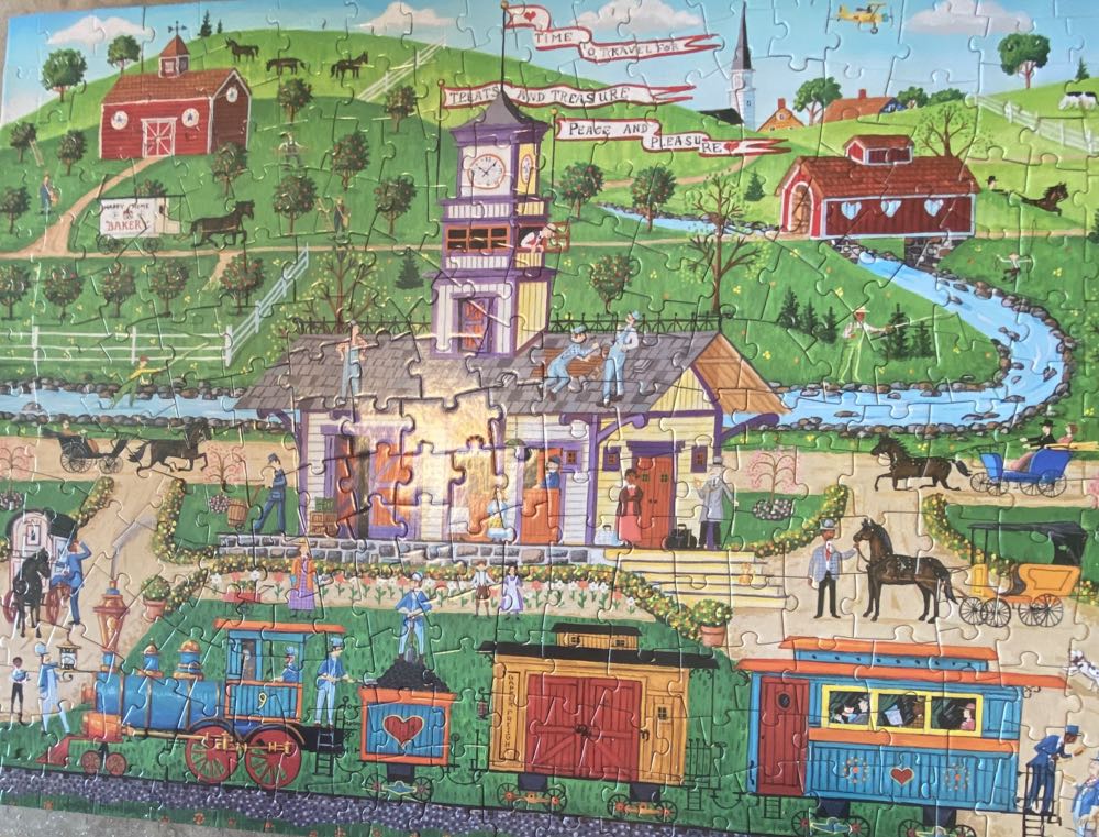 Time To Travrel - Bits & Pieces puzzle collectible [Barcode 192949081537] - Main Image 2