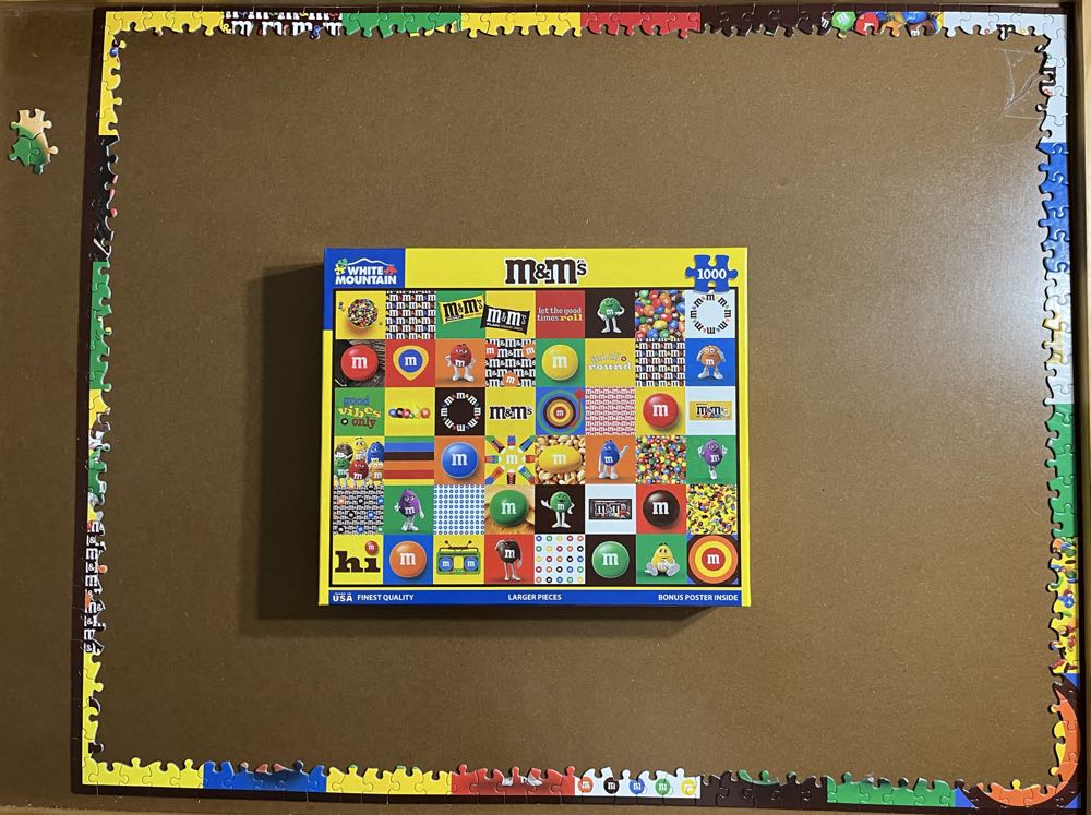 M&M’s Fun - White Mountain puzzle collectible [Barcode 724819268832] - Main Image 4