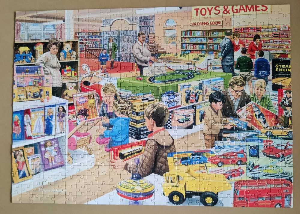 The Toy Shop - Corner Piece puzzle collectible [Barcode 5052089372252] - Main Image 2