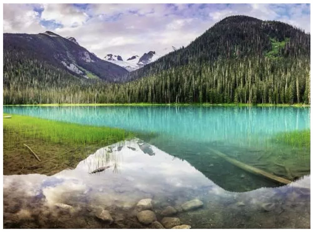Joffre Lakes Park - Ravensburger puzzle collectible [Barcode 4005555016366] - Main Image 2