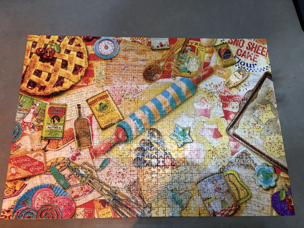 The Vintage Baker Piece Jigsaw Puzzle From 4.50 Gbp  puzzle collectible [Barcode 5052089381353] - Main Image 2