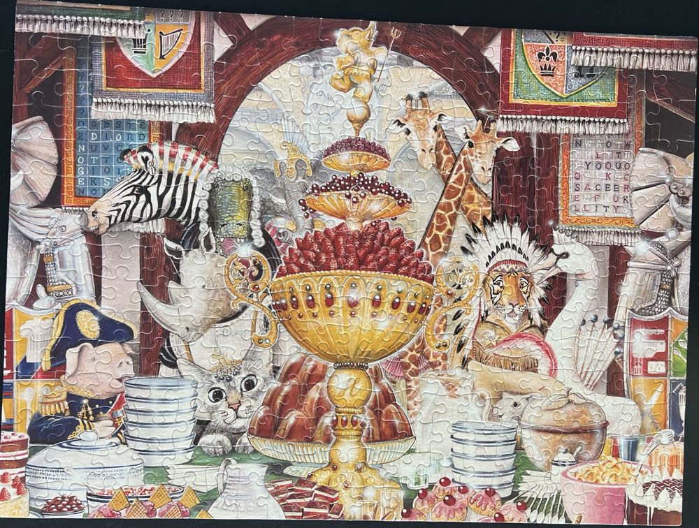 The Eleventh Hour - The Feast - 868, 6/13/25 - SOLD - Great American Puzzle Factory, Inc. puzzle collectible [Barcode 010563003103] - Main Image 2