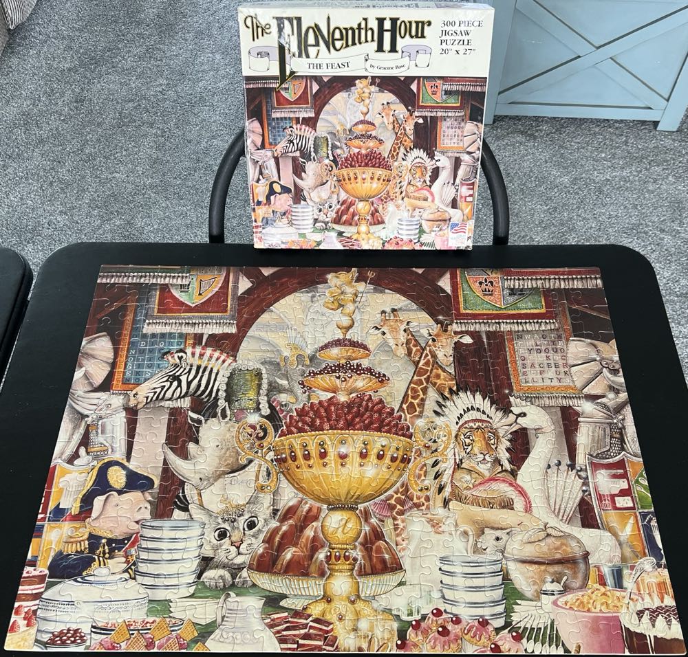 The Eleventh Hour - The Feast - 868, 6/13/25 - SOLD - Great American Puzzle Factory, Inc. puzzle collectible [Barcode 010563003103] - Main Image 3