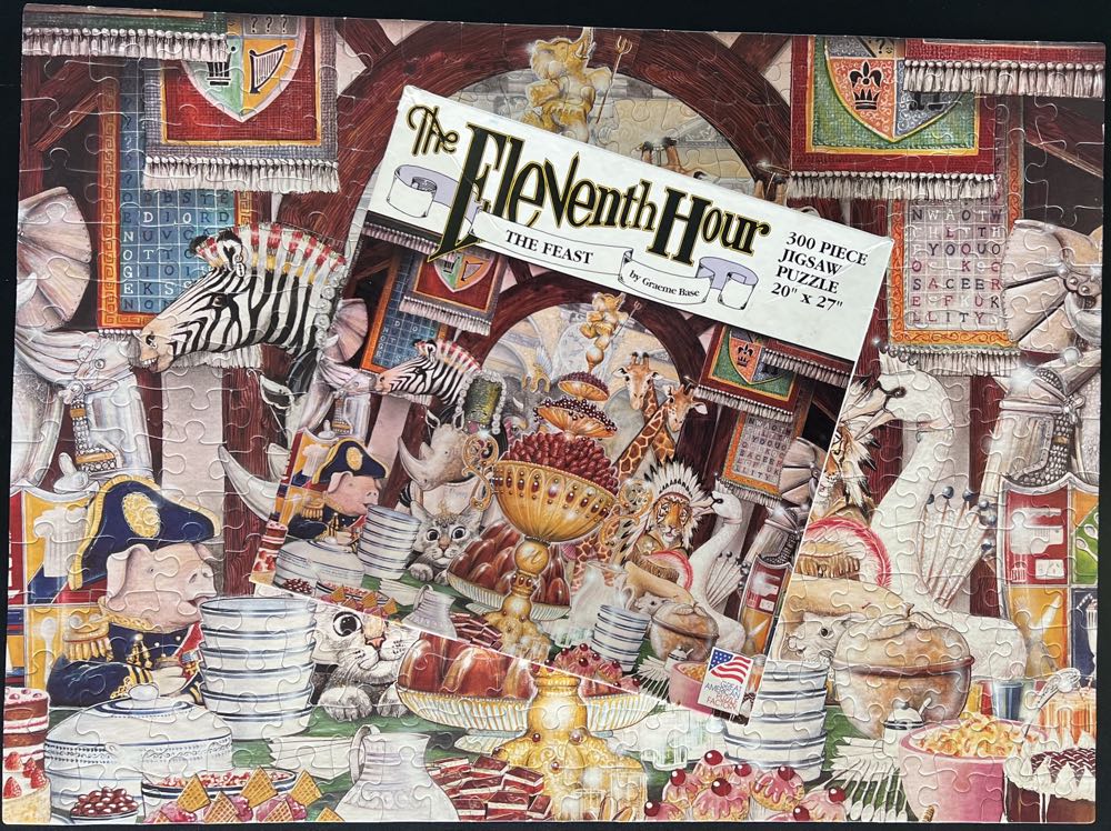 The Eleventh Hour - The Feast - 868, 6/13/25 - SOLD - Great American Puzzle Factory, Inc. puzzle collectible [Barcode 010563003103] - Main Image 4