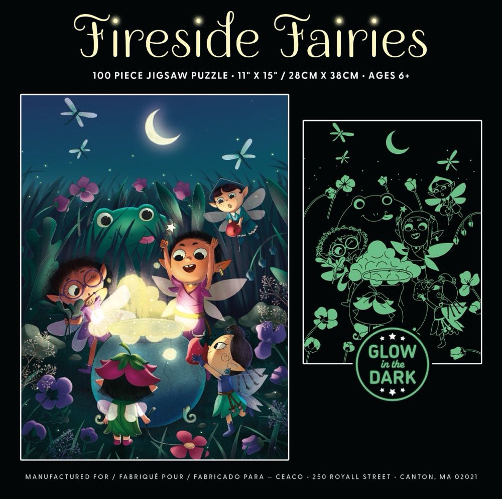 Fireside Fairies - Ceaco puzzle collectible [Barcode 021081161251] - Main Image 3