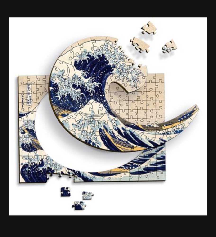 The Great Wave Off Kanagawa - Trefl puzzle collectible [Barcode 5900511202502] - Main Image 2