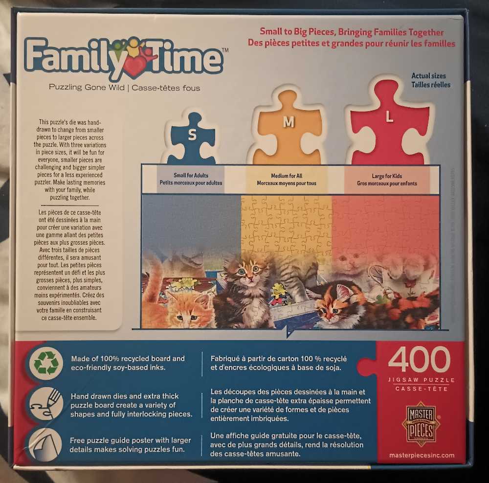 Paws Gone Wild - MasterPieces Inc. puzzle collectible [Barcode 705988322112] - Main Image 3