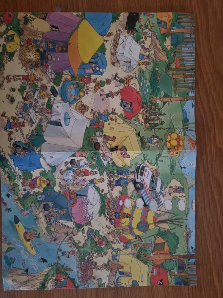 In Kamperen Het Bos - Jumbo puzzle collectible [Barcode 8721017604242] - Main Image 3