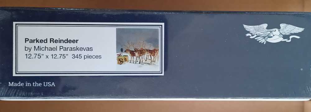 Parked Reindeer  - Liberty puzzles puzzle collectible - Main Image 2