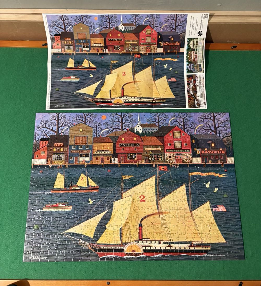 The Sunflower - Buffalo puzzle collectible [Barcode 079346370160] - Main Image 2