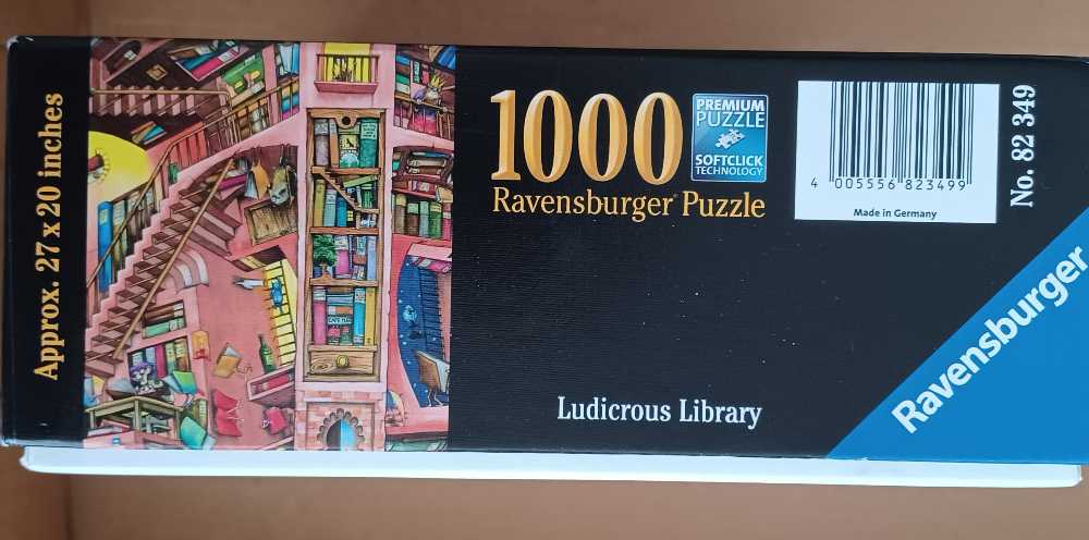 Ludicrous Library  - Ravensburger puzzle collectible - Main Image 2