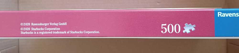 Starbucks Holiday 2020 - Ravensburger puzzle collectible - Main Image 2