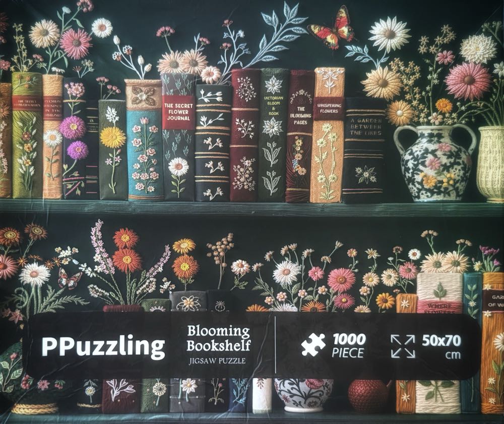 Blooming Bookshelf - PPuzzling puzzle collectible - Main Image 2