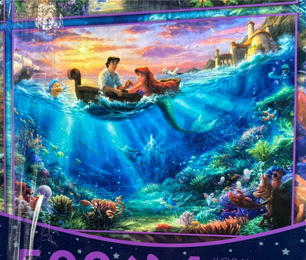 Nathan 4005556872817 500 Piece Jigsaw Puzzle Milky Way On Green Needle Florian Riou Adult