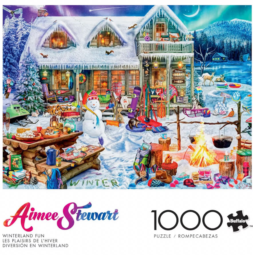 Winterland Fun - Buffalo Games puzzle collectible - Main Image 2