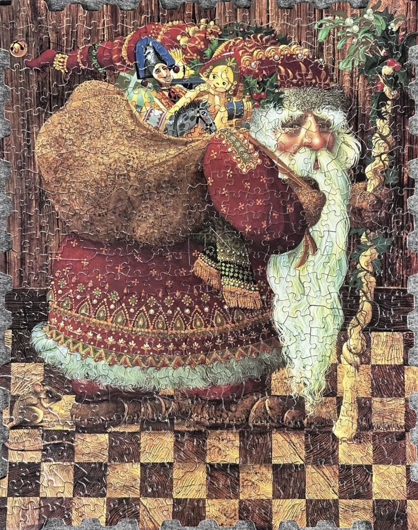 Olde World Santa - Ceaco puzzle collectible [Barcode 0021081010047] - Main Image 3