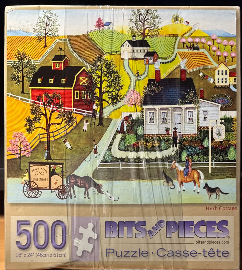 A Spring Garden In The Country