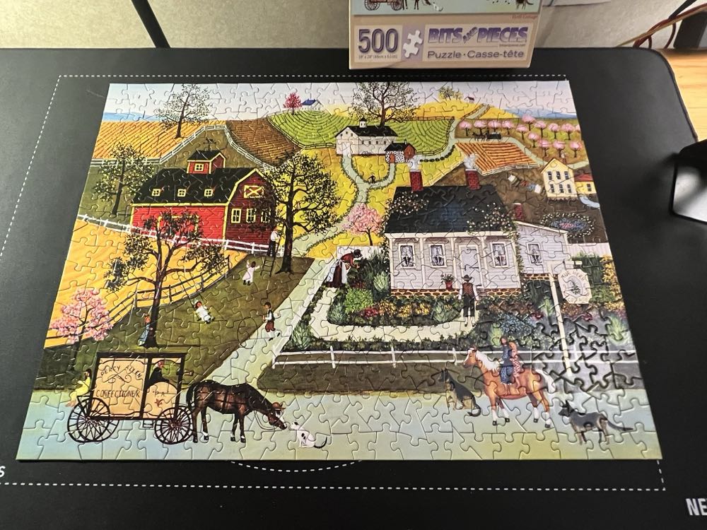 Herb Cottage - Bits & Pieces puzzle collectible - Main Image 2