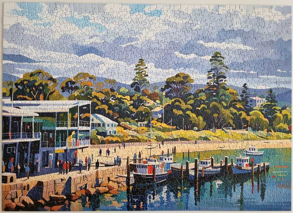 Wollongong Harbour  - Einstein Puzzles puzzle collectible - Main Image 2