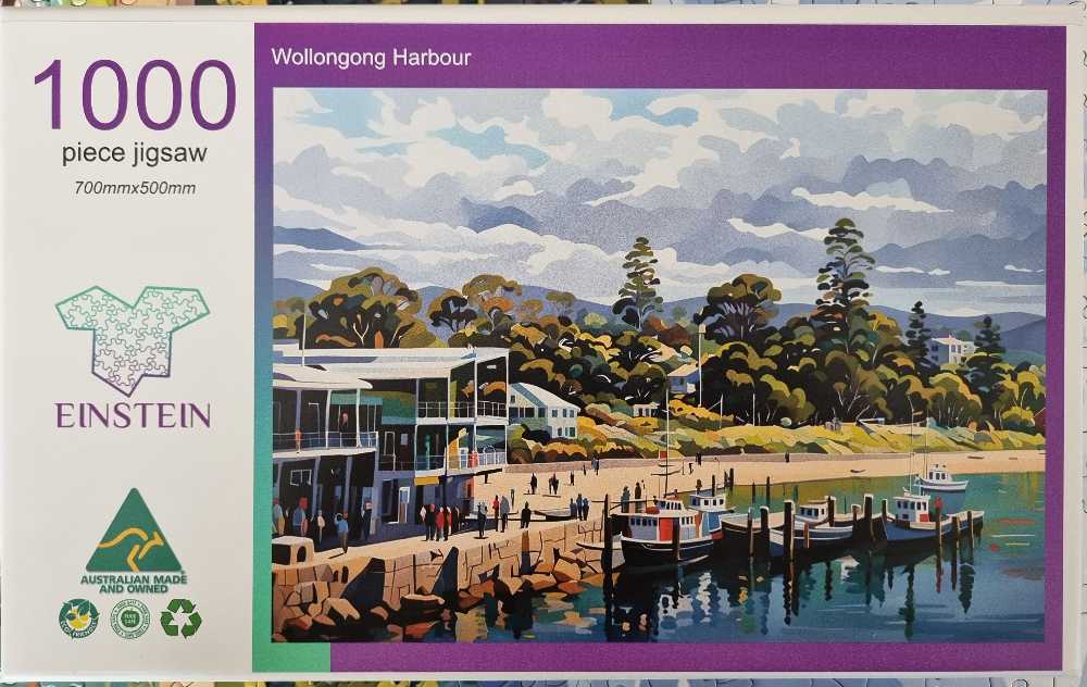 Wollongong Harbour  - Einstein Puzzles puzzle collectible - Main Image 3